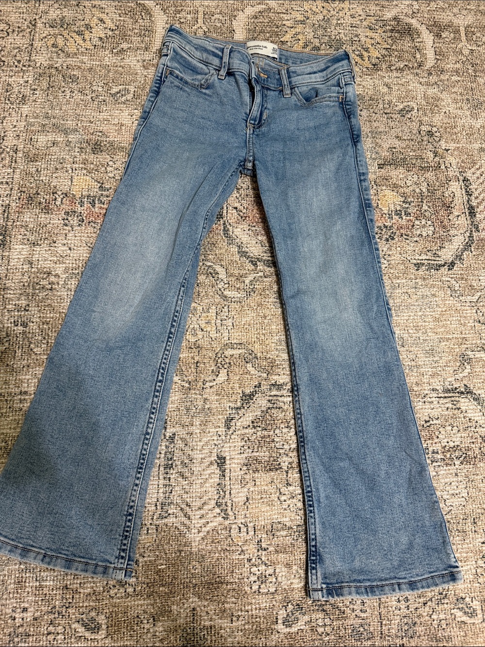 ABERCOMBIE Kids low rise boot jeans 9/10 SHORT